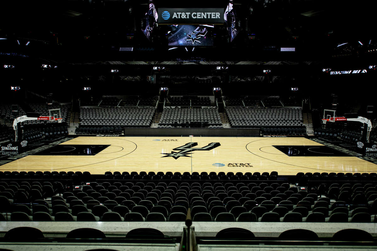 Here's your chance to work the at the AT&T Center. (Photo by Reginald Thomas II/San Antonio Spurs)