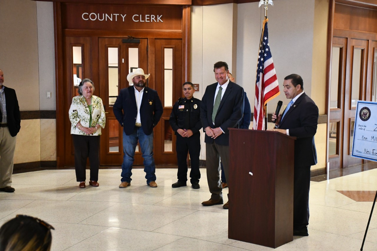 Rep. Cuellar announces $1.1M federal earmark for new Zapata County Fire Station - Vimarsana News