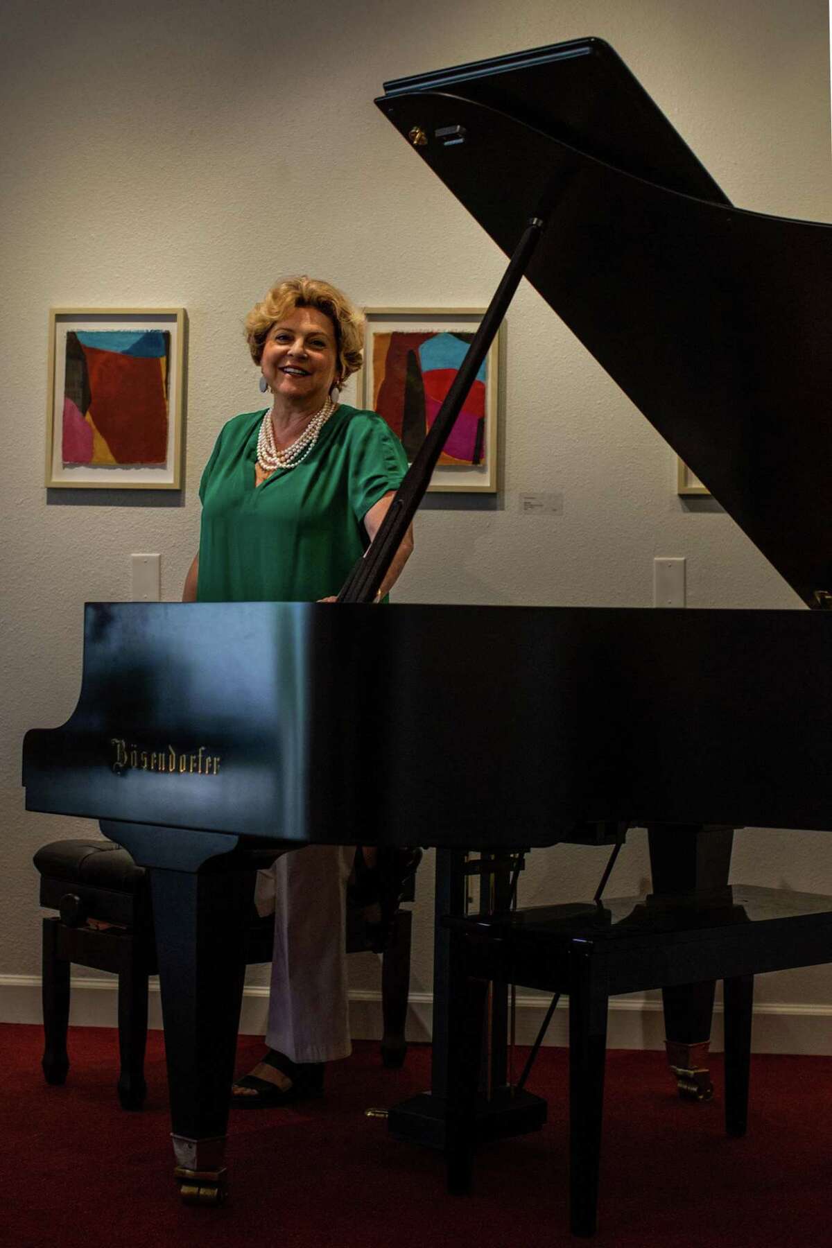 Russian-born pianist Anya Grokhovski is the founder, artistic director and CEO of the nonprofit Musical Bridges Around the World.
