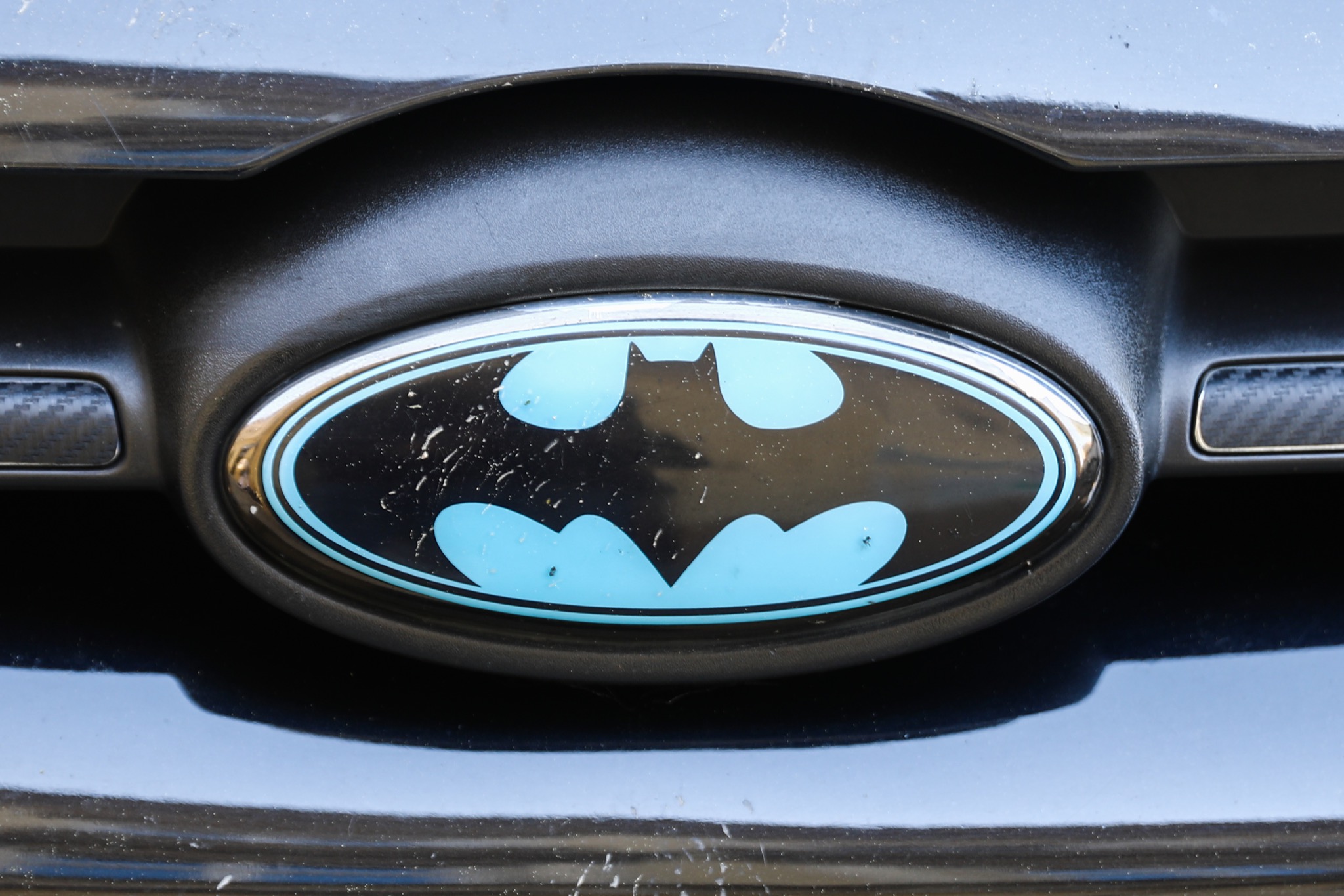 1PC 3D Bat Shape Car Stickers Cool Metal Car Logo Emblem Sticker Decal  Motorcycle Automobiles Car Styling Accessories