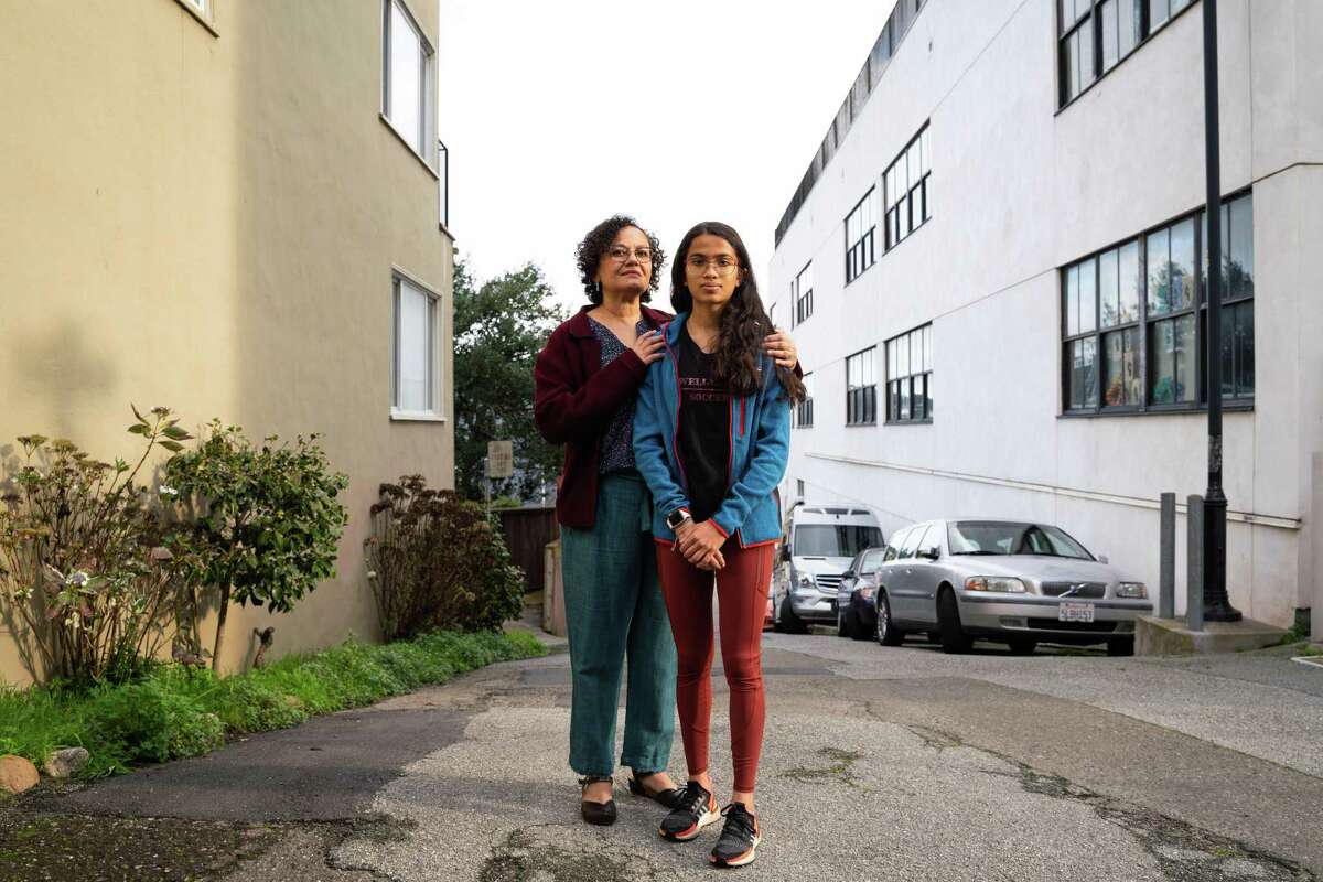 Joya Pramanik worried about sending her daughter Opshory Choudhury, 15, back to Lowell High School for her senior year, concerned there will be a lack of adequate security equipment and resources in place, including doors that lock from the inside.