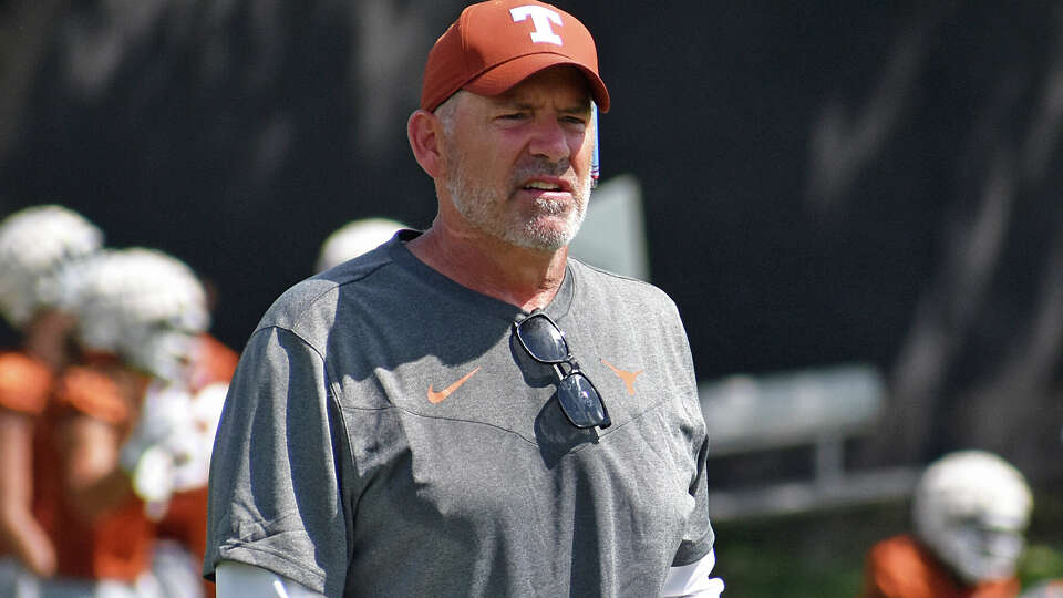 Texas defensive coordinator Pete Kwiatkowski.