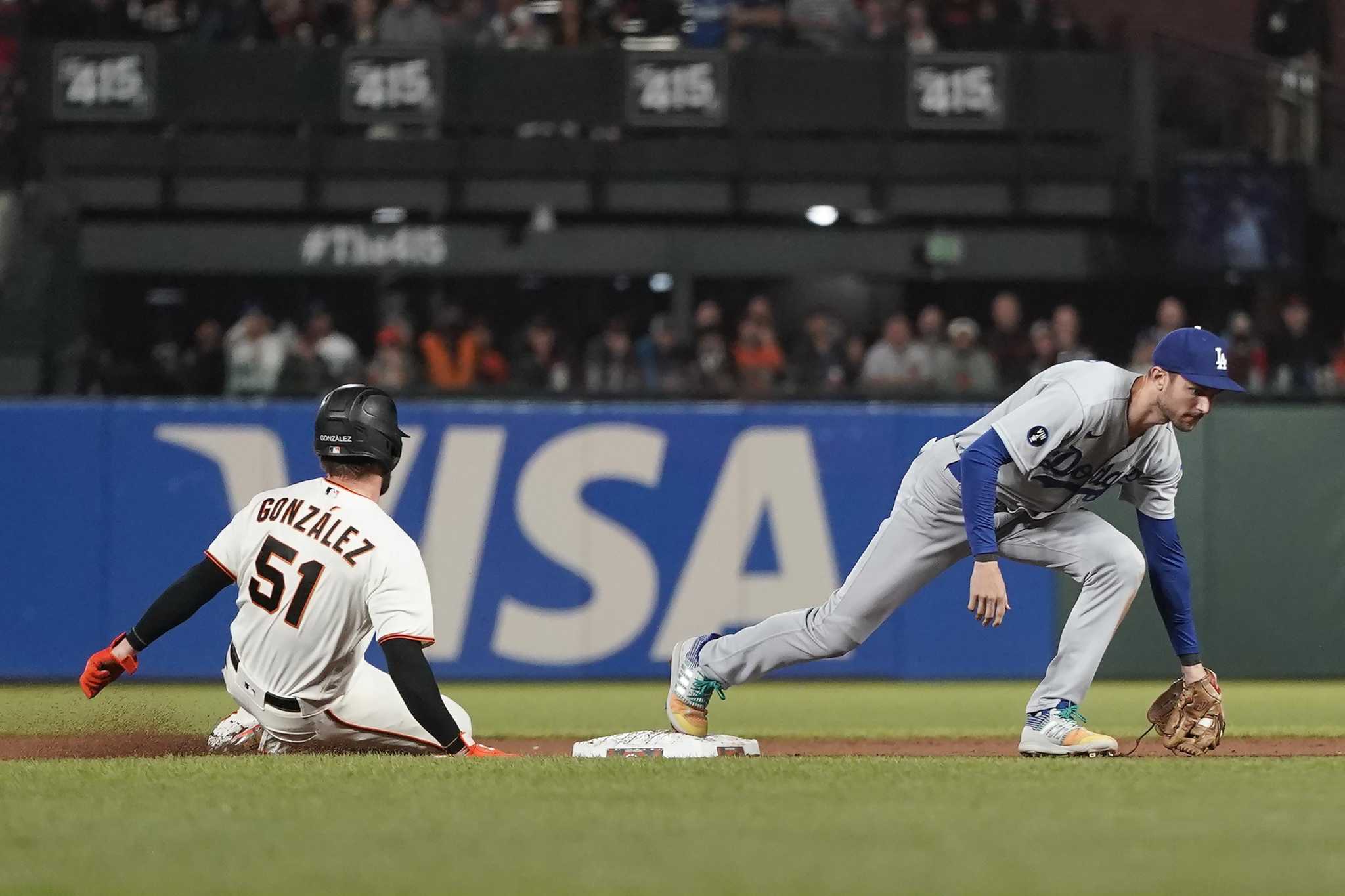 Dodgers break out the bats in shutout win, split series against San  Francisco – Pasadena Star News