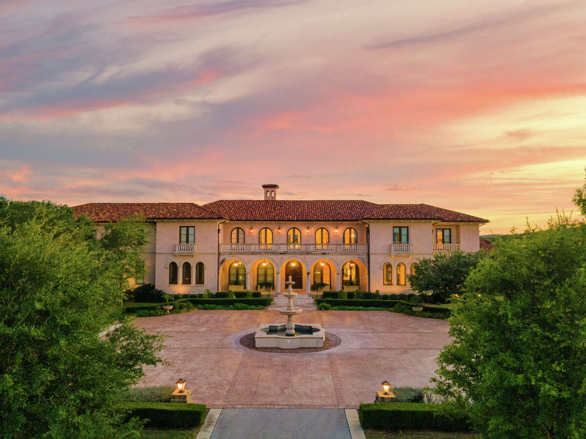 The 53-acre estate near Boerne owned by former San Antonio Spurs player Tony Parker is complete with a waterpark that almost rivals what you’ll find at SeaWorld San Antonio. The mansion is still on the market for $19.5 million. 