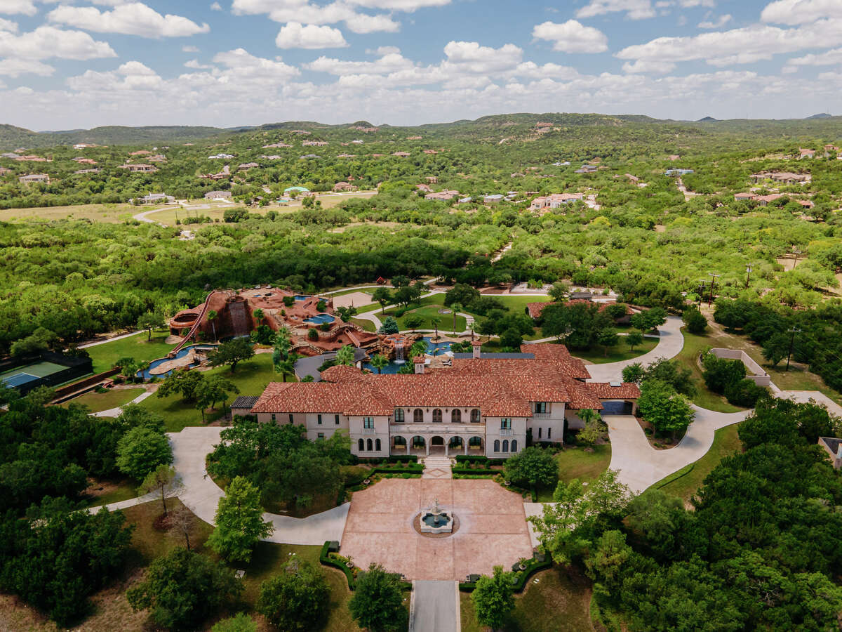 The 53-acre estate near Boerne owned by former San Antonio Spurs player Tony Parker is complete with a waterpark that almost rivals what you’ll find at SeaWorld San Antonio. The mansion is still on the market for $19.5 million. 