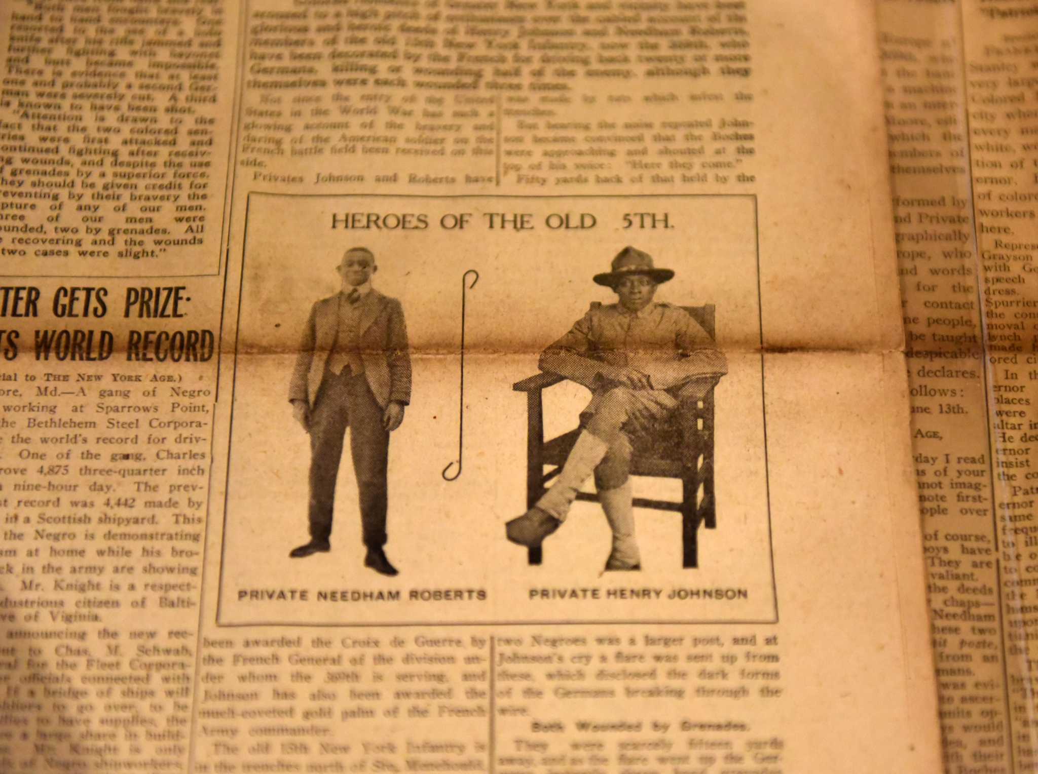 Recently unearthed time capsules shines light on celebrated Black World War I unit. - Vimarsana News