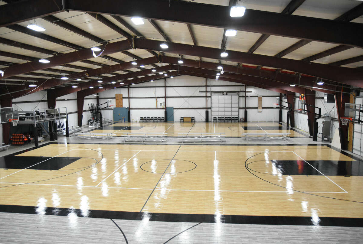 The Bridge Sportsplex in Edwardsville houses two full-size basketball/volleyball courts.