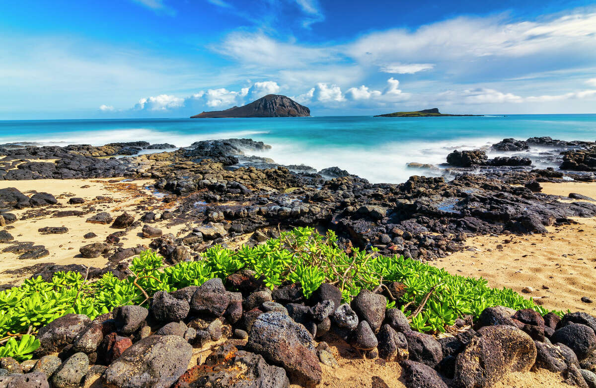 Makapuu Beach Park, on Hawaii's island of Oahu, offers some of the best scenery on the island.