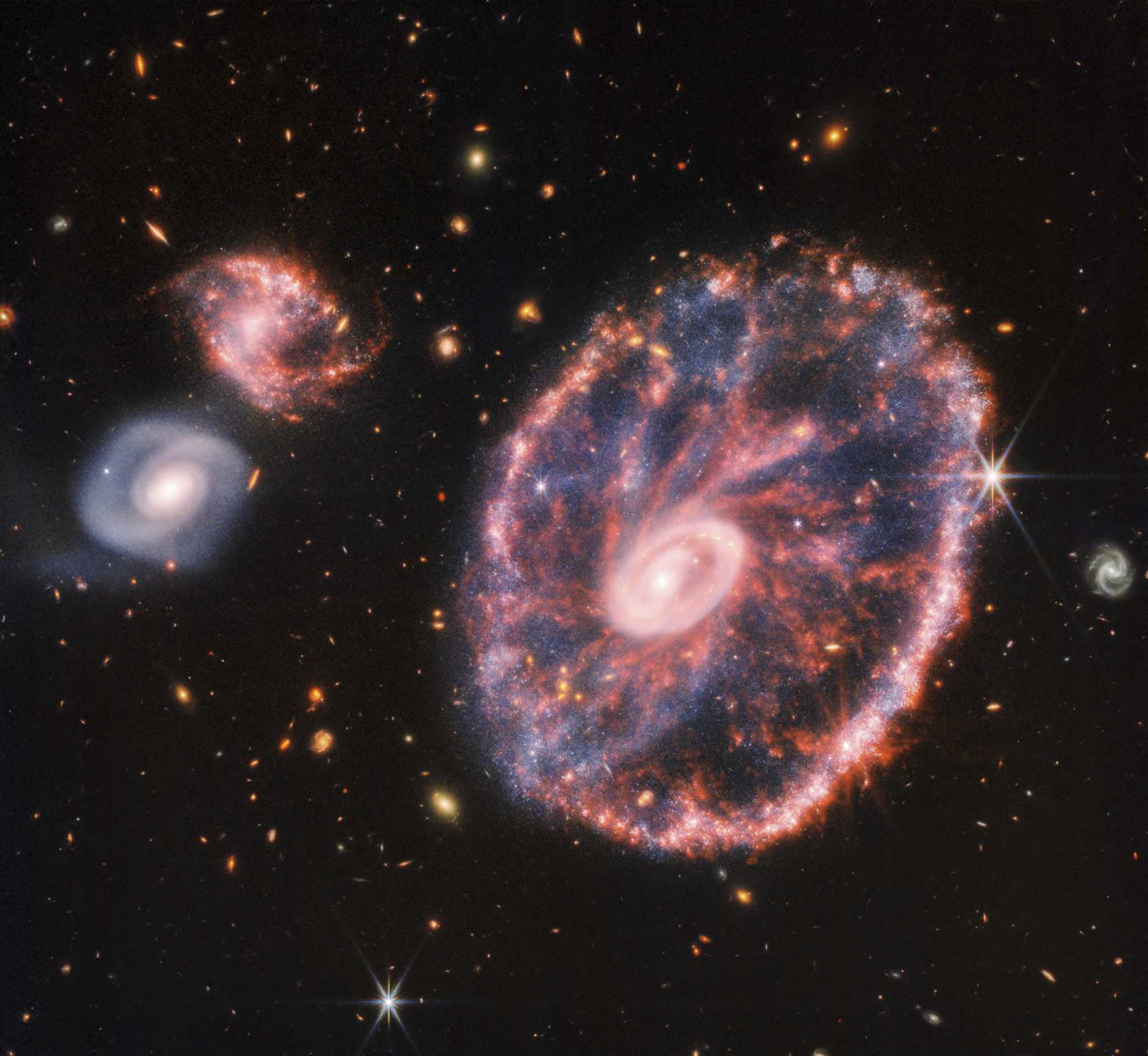 big galaxies space