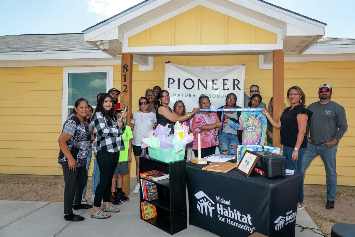 Midland Habitat for Humanity dedicates its 181st house – the fifth Pioneer Natural Resources has helped build
