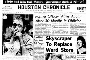 This day in Houston history, Aug. 5, 1962: A cop's road to recovery and plans unveiled for a 21-story skyscraper
