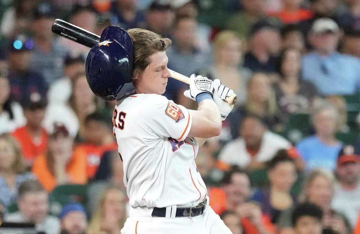 In the throes of a 6-for-52 slump, Astros center fielder Jake Meyers is trying to keep his head at the plate.