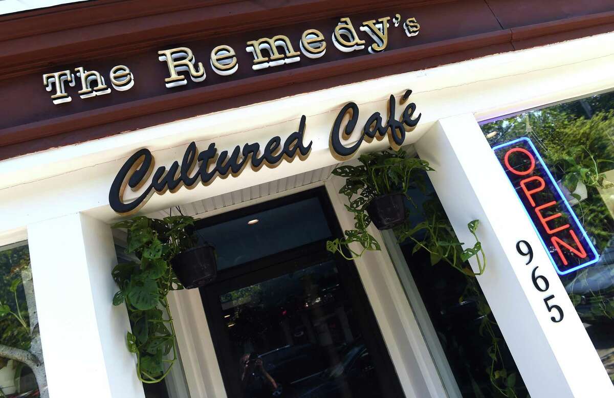 The Remedy's Cultured Cafe on State Street in New Haven photographed on August 4, 2022.