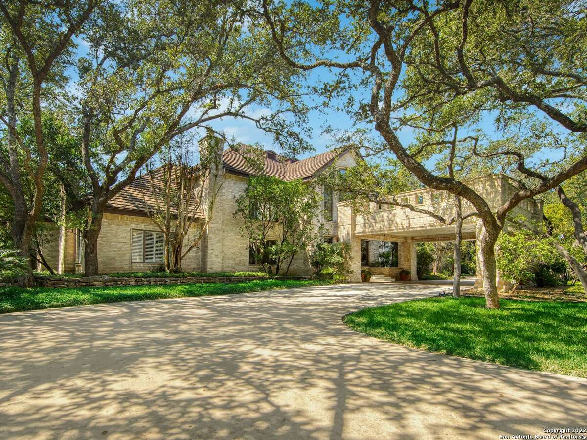 A listing for a Hill Country Village $5.9 million mansion boasts amenities such as its “formidable gated entry connected to (a) high-walled perimeter” surrounding the 6.81-acre property “hidden within” the small North Side city along U.S. 281. 