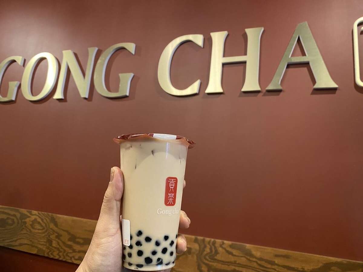 Gong Cha has a location at Katy Asian Town, and is known for its milk teas with boba.