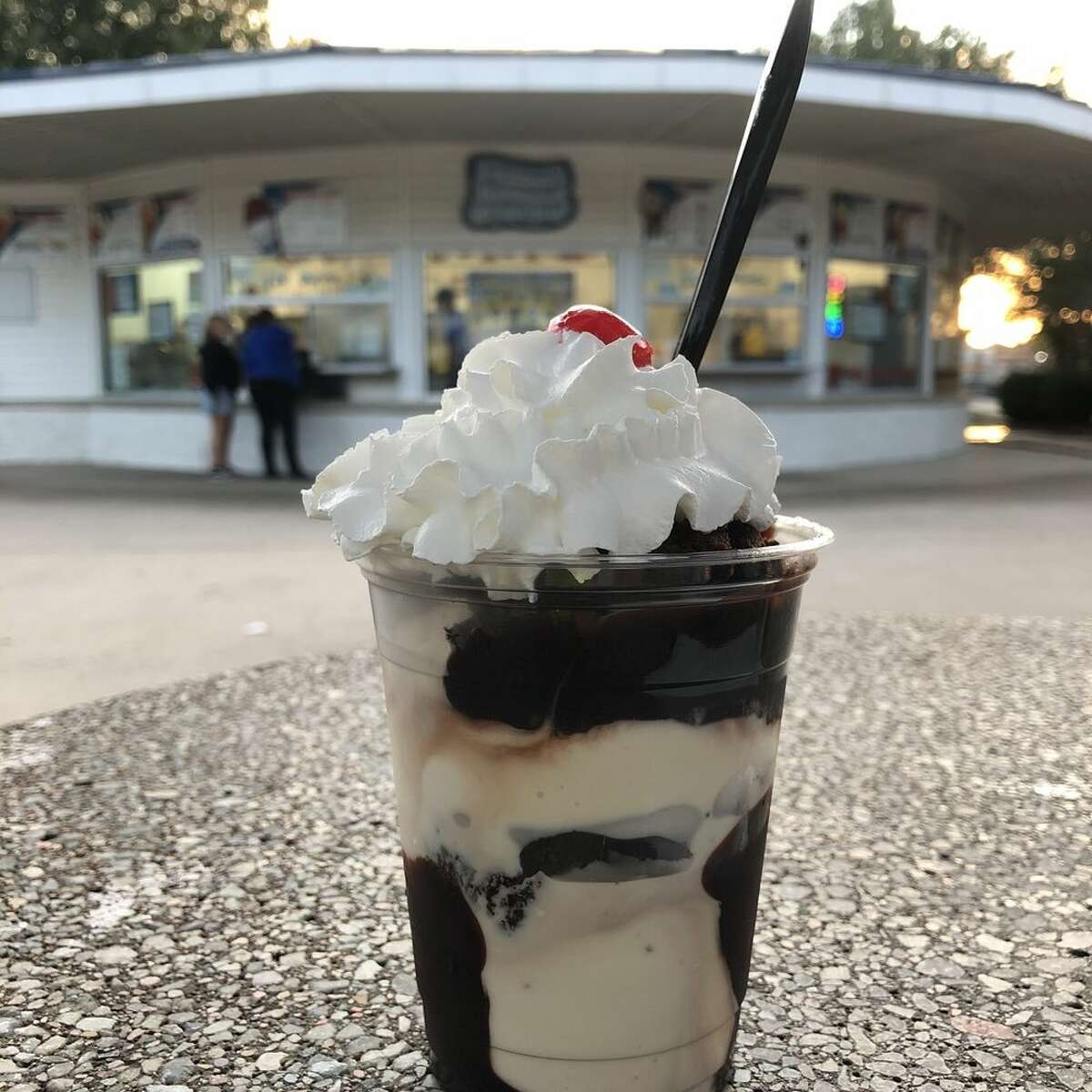 Brownie sundae at Ritter's Frozen Custard in Katy.