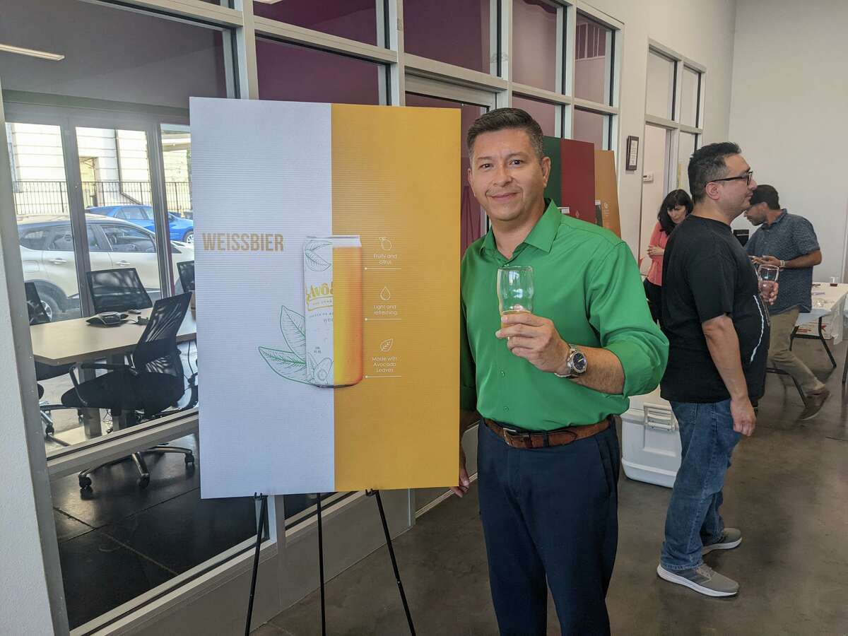 MileOne Director Cesar G. Hernandez.  AvoBeer, which is a Mexican company that made its first introduction to the United States in Laredo, headlined an event on MileOne on Thursday evening to showcase their three beer products and also offer its owners a networking opportunity with people from Laredo and potential distributors from outside the city as well on Thursday Aug. 4, 2022.