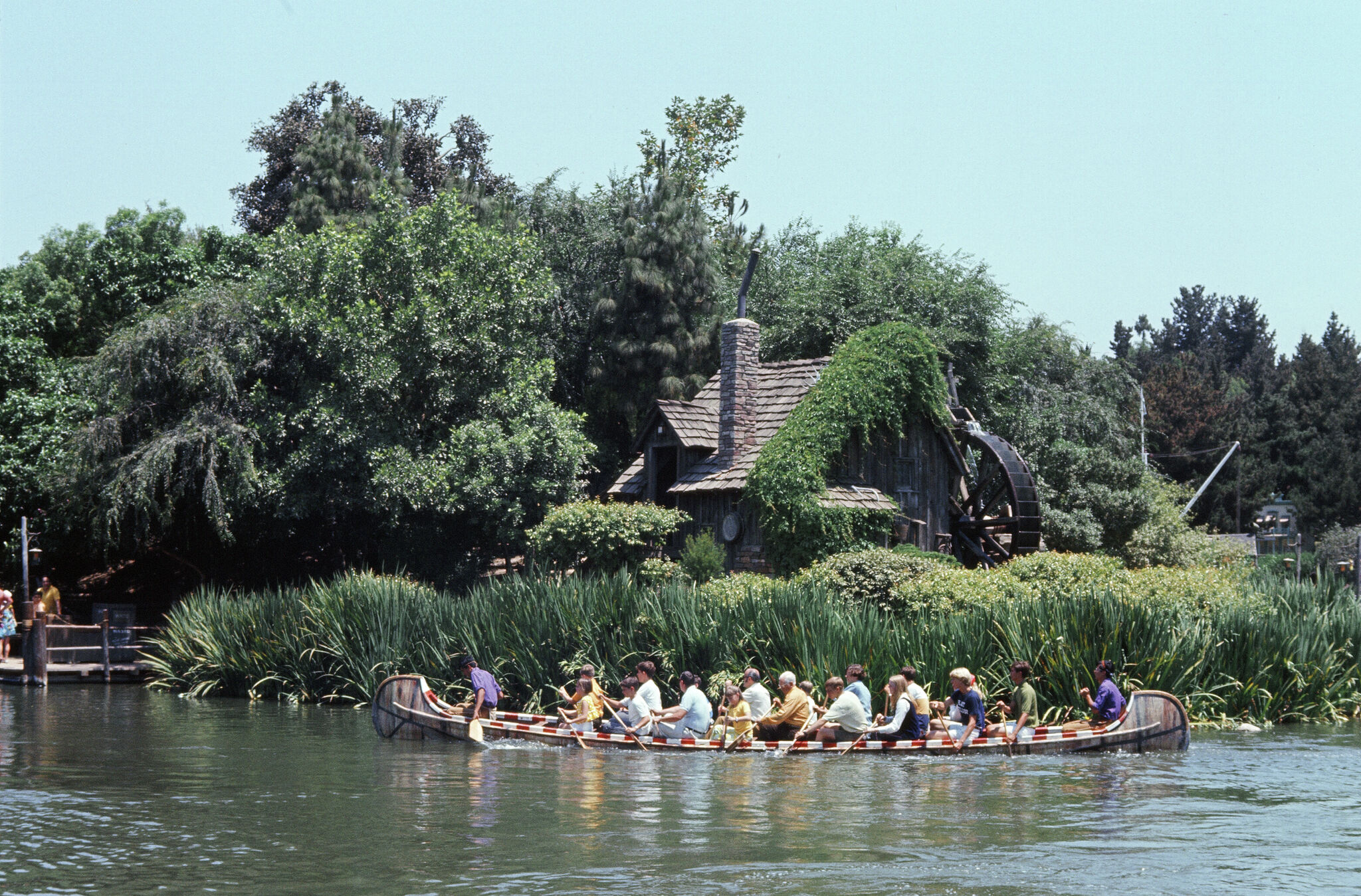 What it s like to compete in Disneyland s secret canoe races