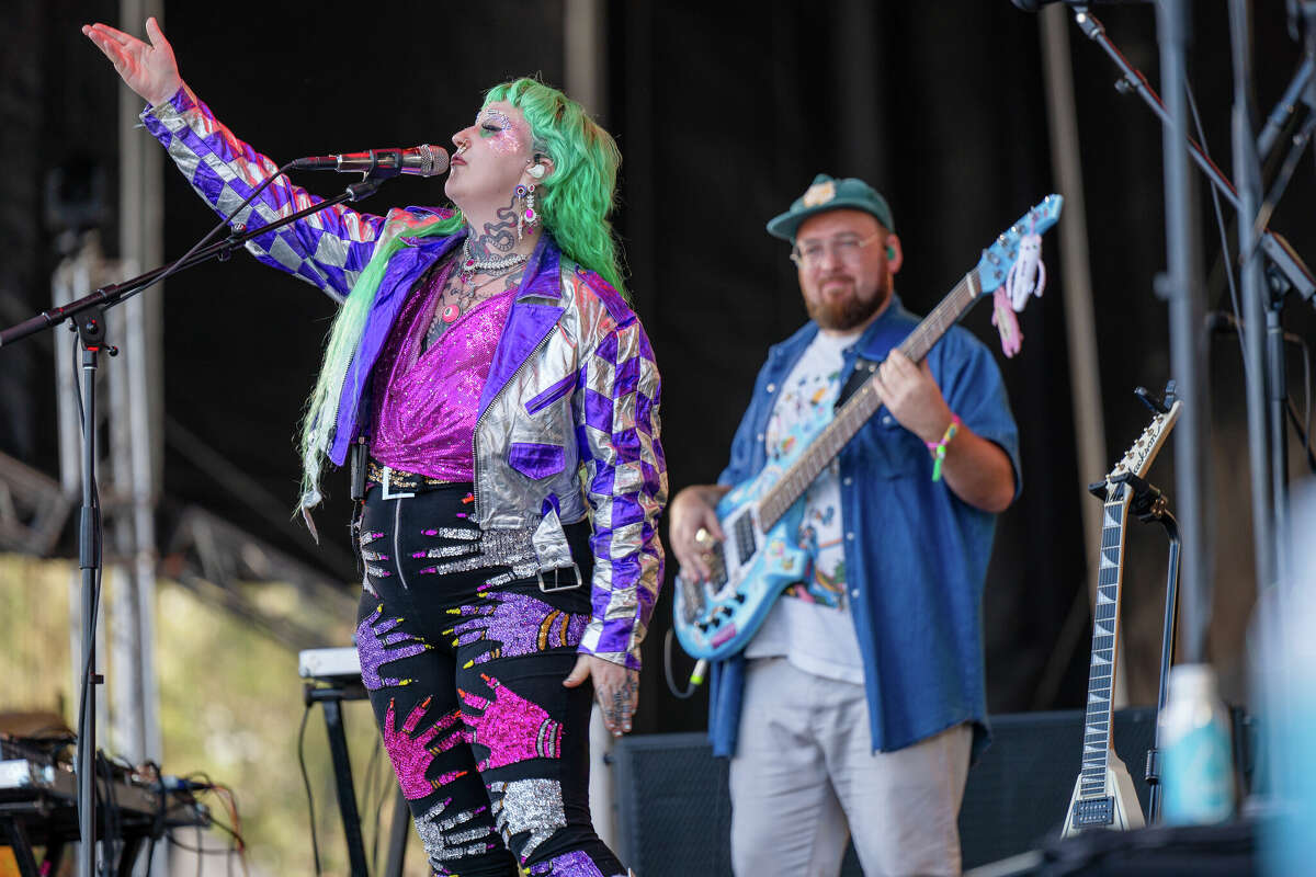 Hiatus Kaiyote se presenta en Outside Lands en Golden Gate Park en San Francisco, California, el viernes 5 de agosto de 2022.