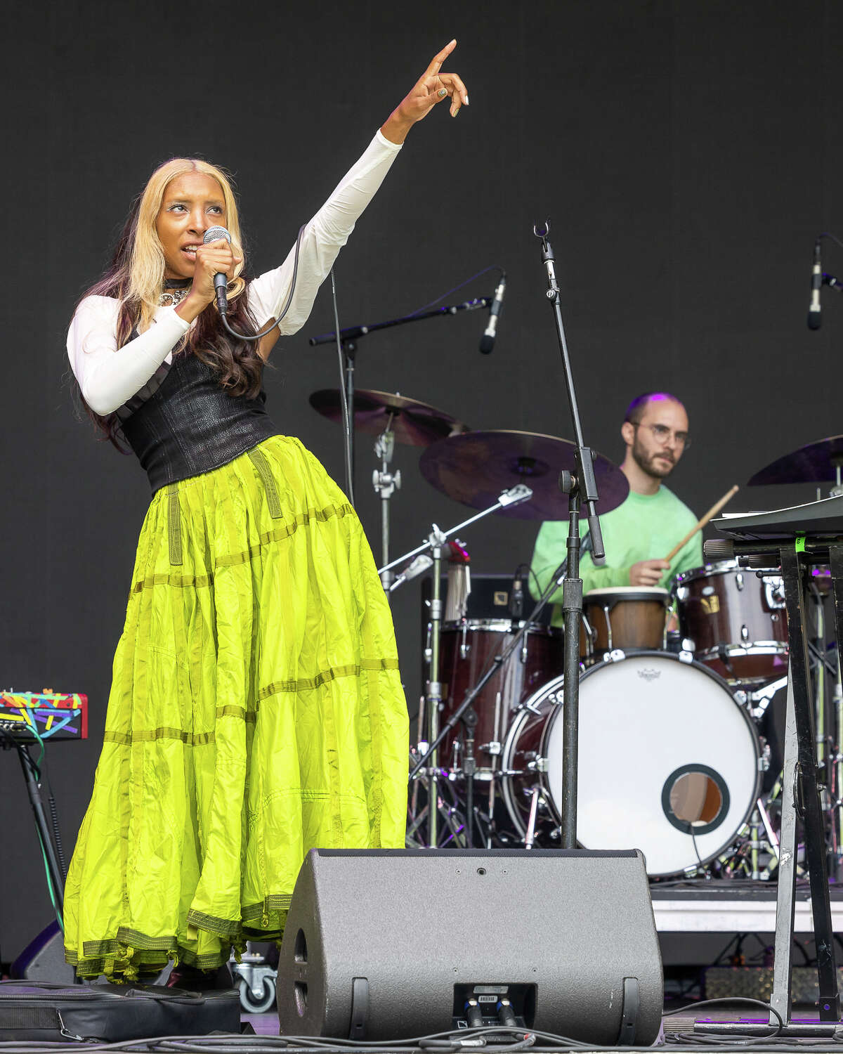 Spelling performs at Outside Lands on Friday, Aug. 5, 2022.