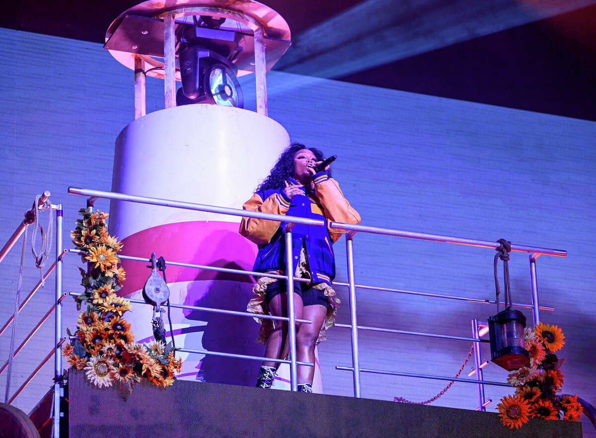 SZA performs at Outside Lands in Golden Gate Park in San Francisco, Calif. on Aug. 5, 2022.