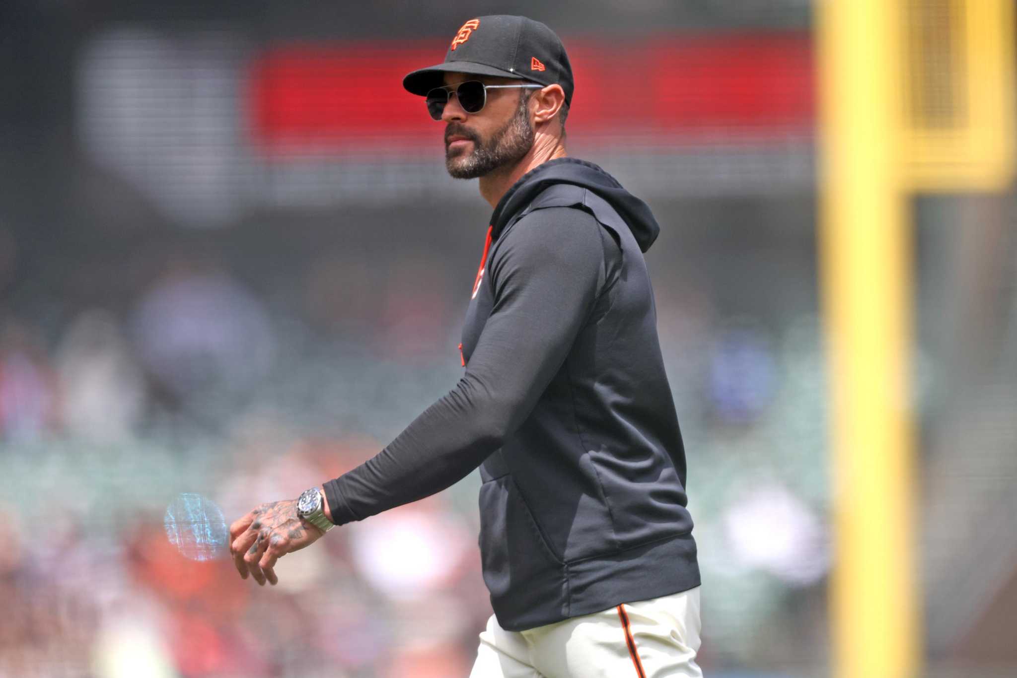MLB Stats on X: Gabe Kapler led the @SFGiants to a record-setting 107  wins. Kapler is just the 2nd San Francisco manager to win the award.   / X