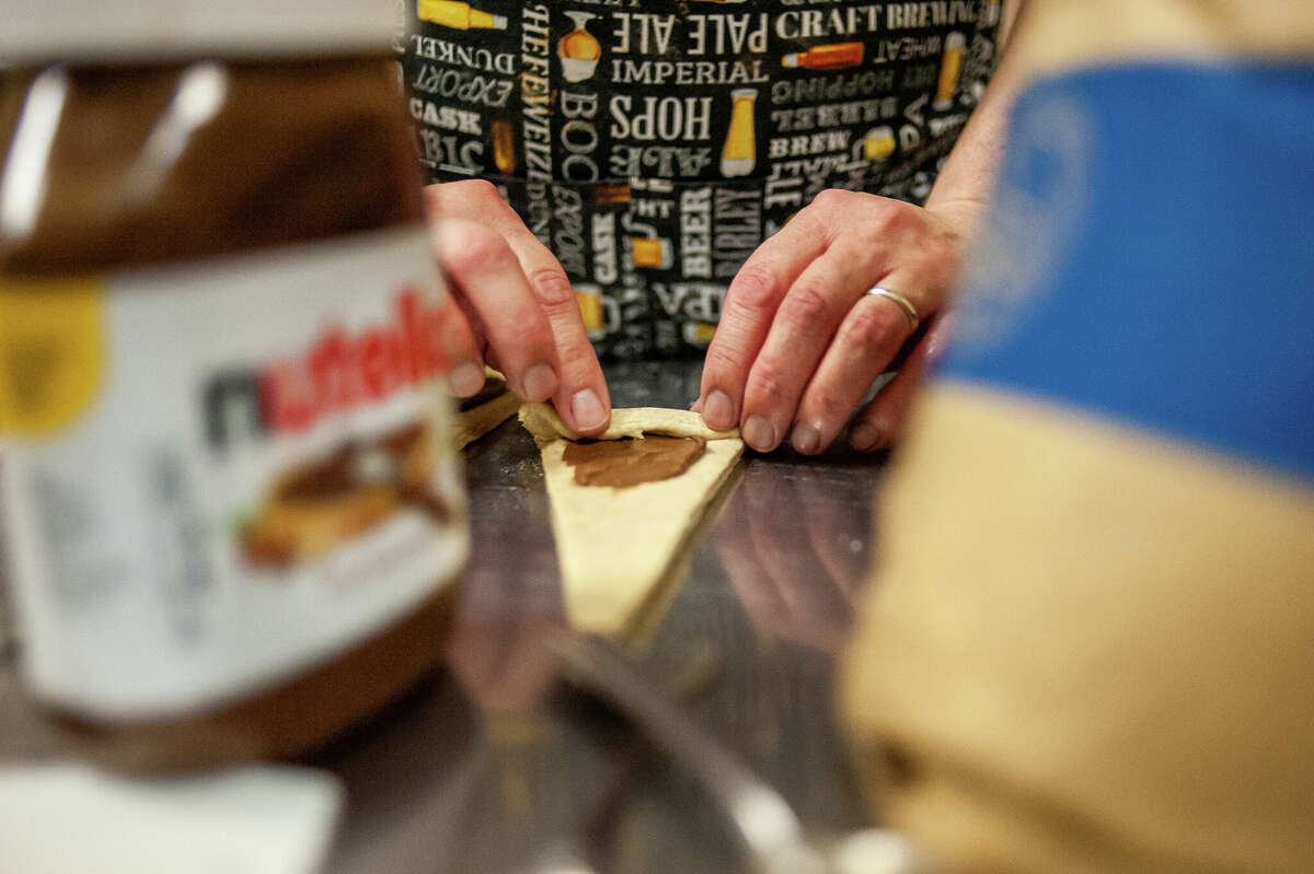 Mi Element Grains and Grounds in Midland, Michigan shares bread making