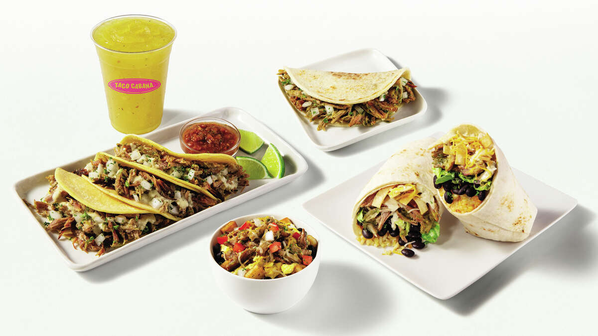Check out Taco Cabana's new line of Hatch chili products, including their new spicy margarita. Do those Hatch chili specks float in the margarita?
