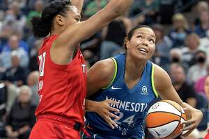 UConn’s Napheesa Collier plays first game since birth of her...