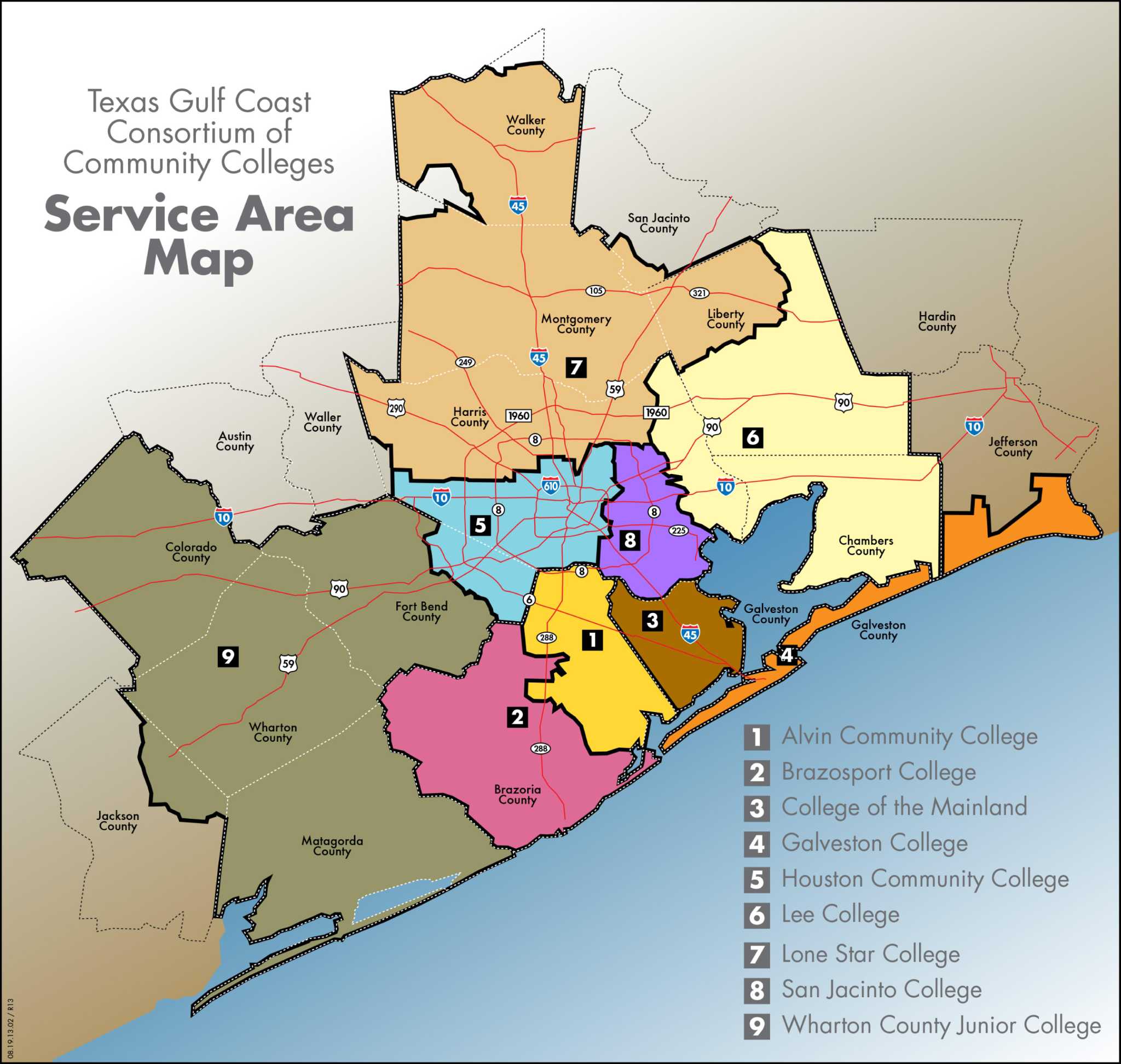 Community Colleges Located Across The Greater Houston Region