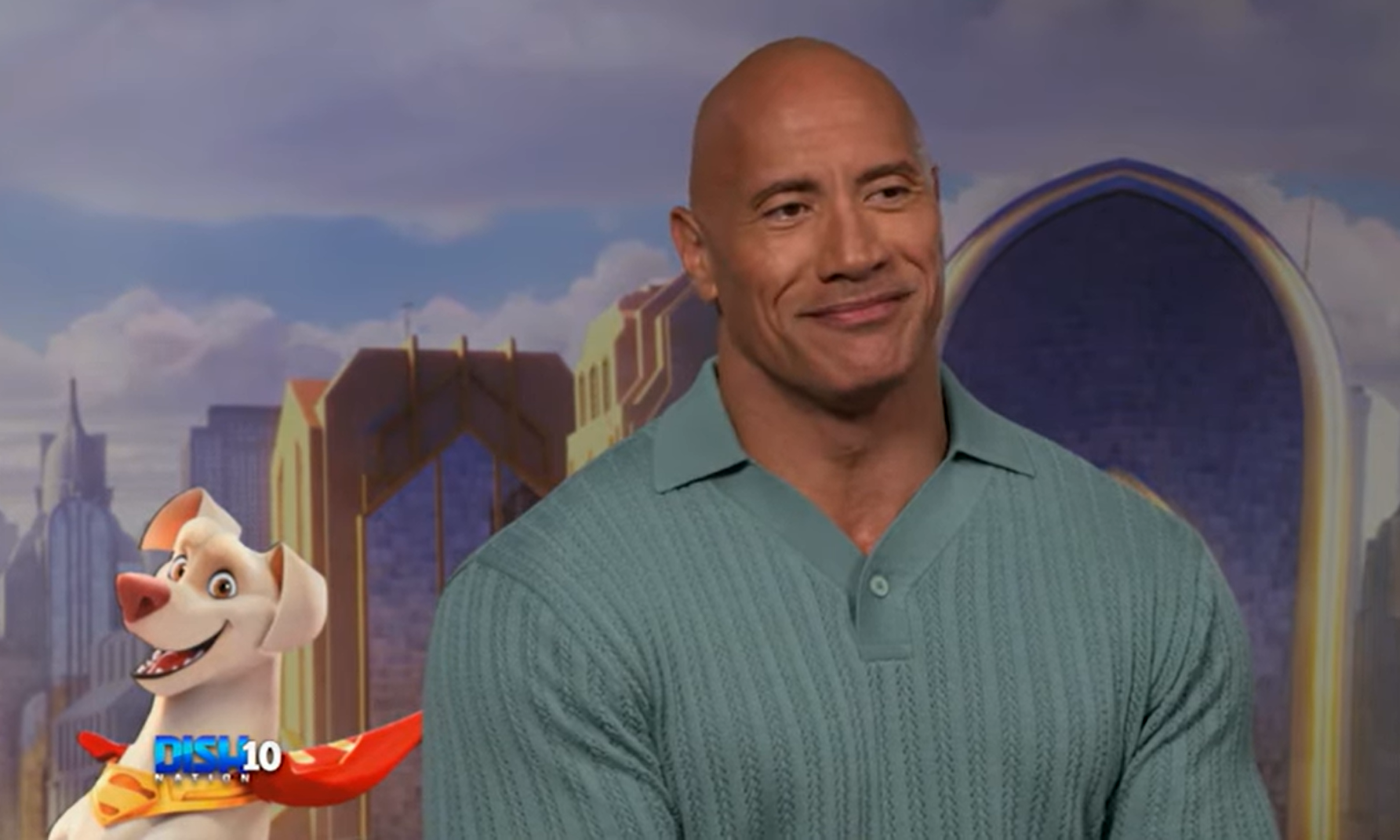 Dwayne Johnson says he wants to be Megan Thee Stallion's pet in interview for 'DC League of Super-Pets'