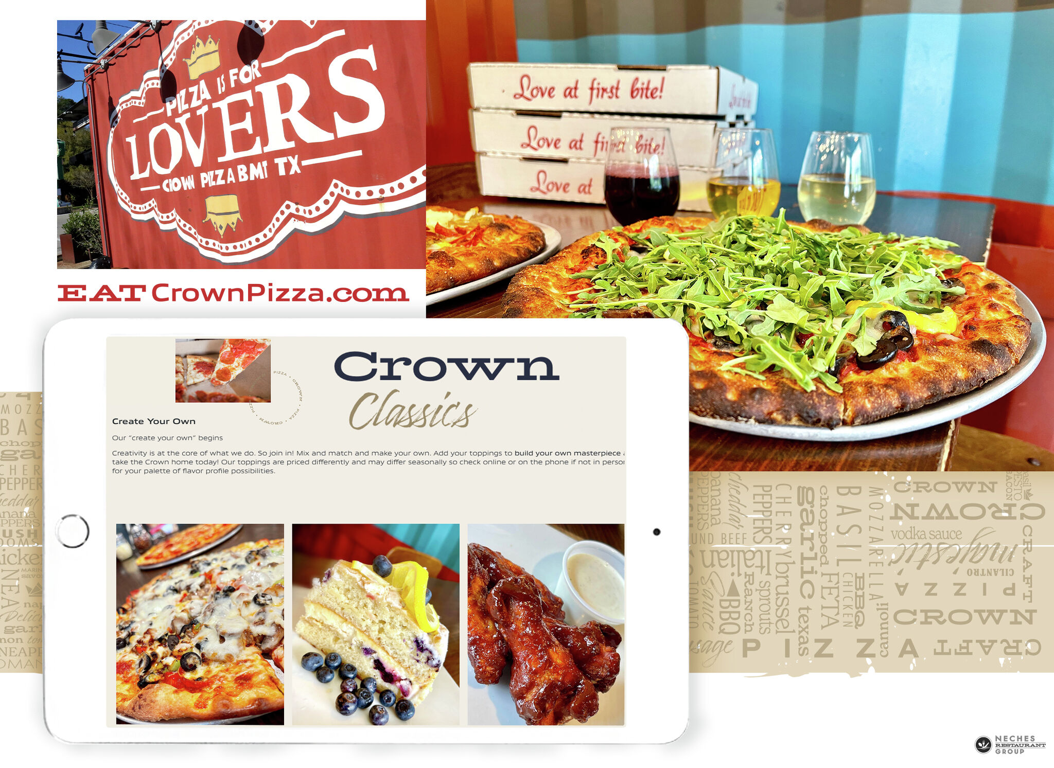 Local pizza restaurant Crown Pizza launches new website