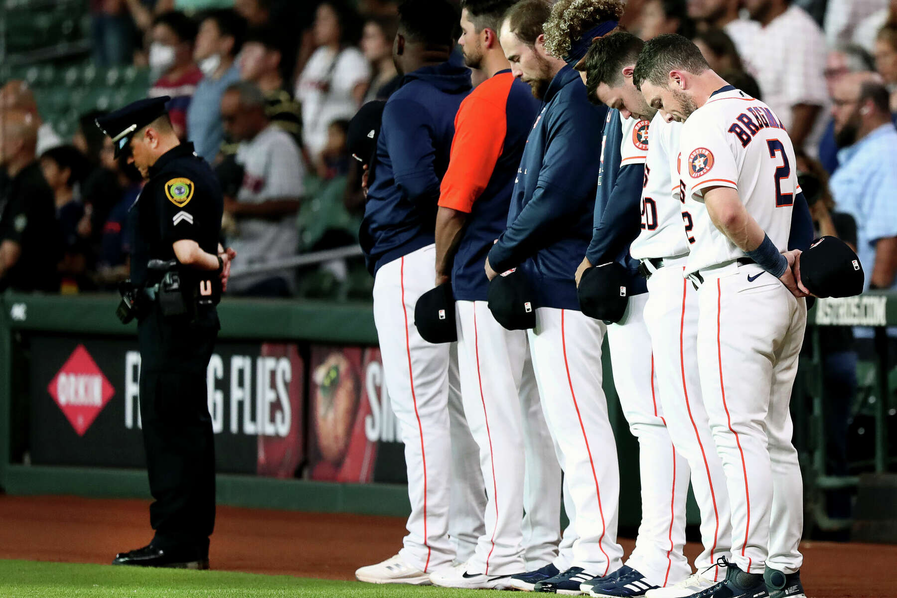 Astros host Uvalde victims at Minute Maid Park