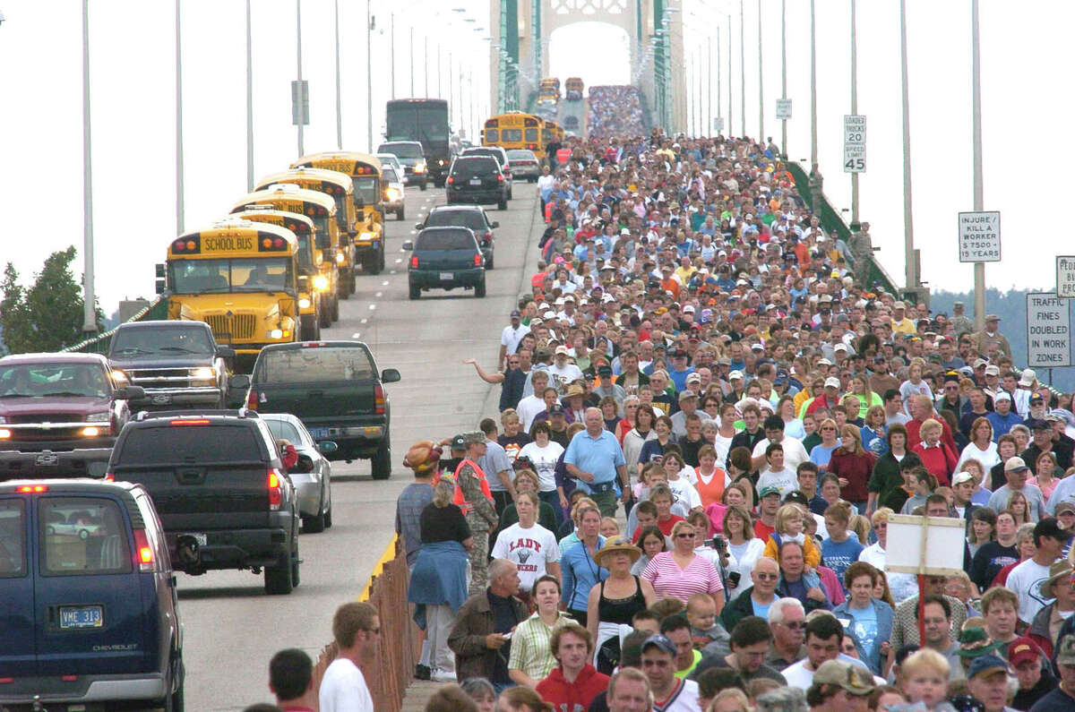 The 2022 Labor Day Mackinac Bridge Walk. Here's what to know