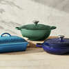 The stunning Olive Branch collection from Le Creuset is to die for.