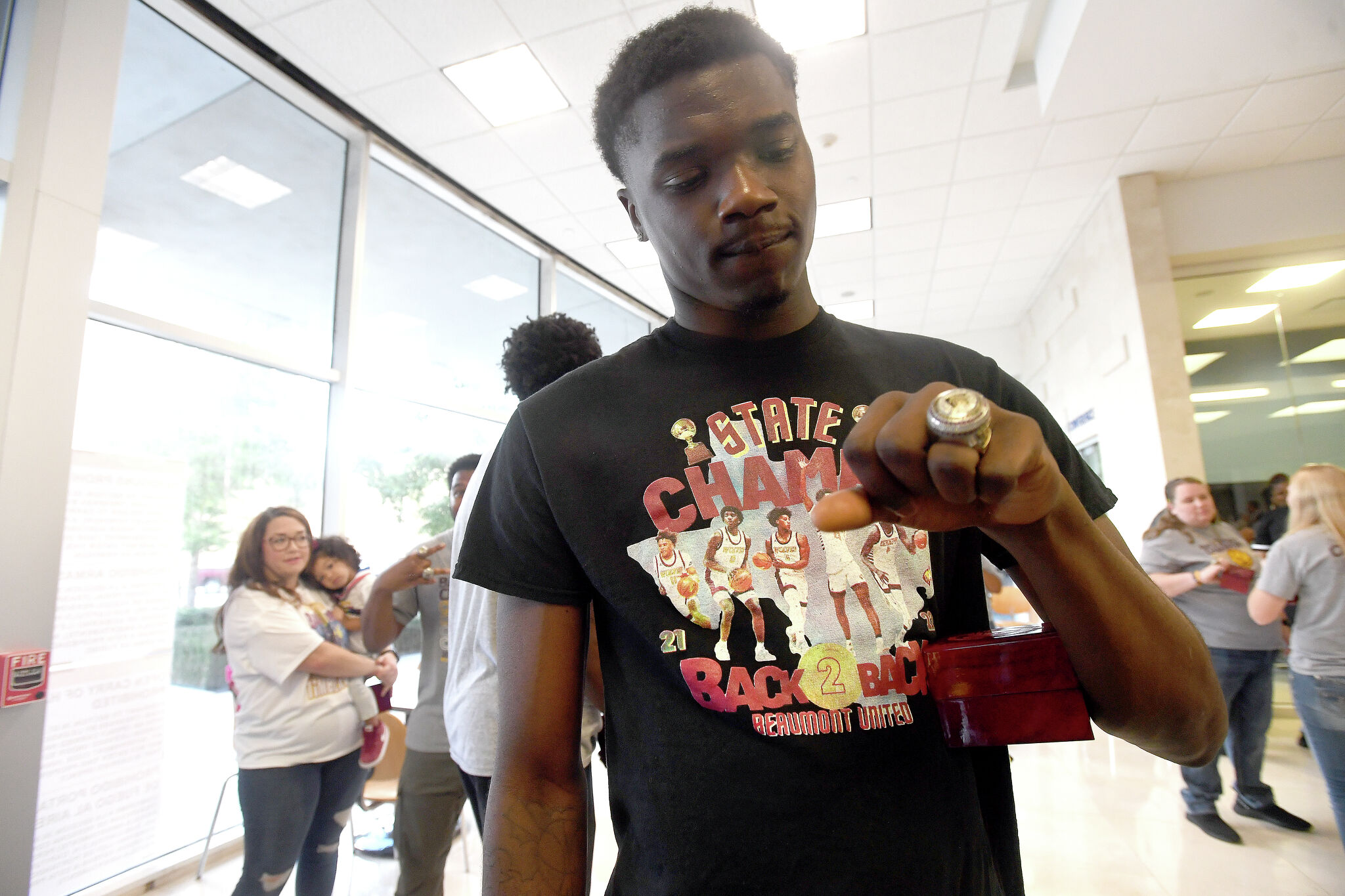 Photos Beaumont United receives second state title ring