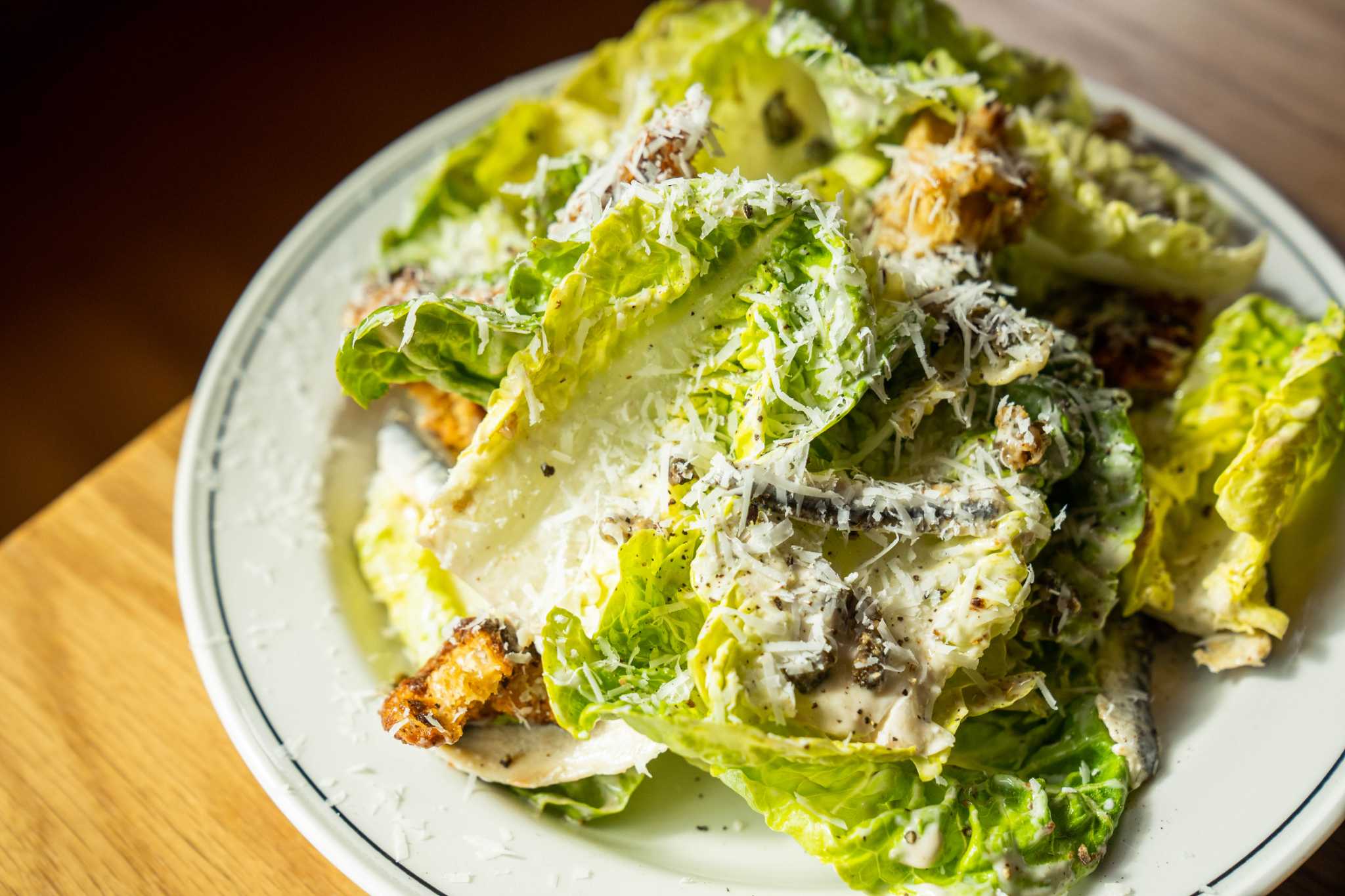 Grilled Little Gem Caesar Salad