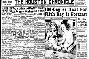 Today in Houston history, Aug. 10, 1947: Houstonians go searching for ice amid extreme heat