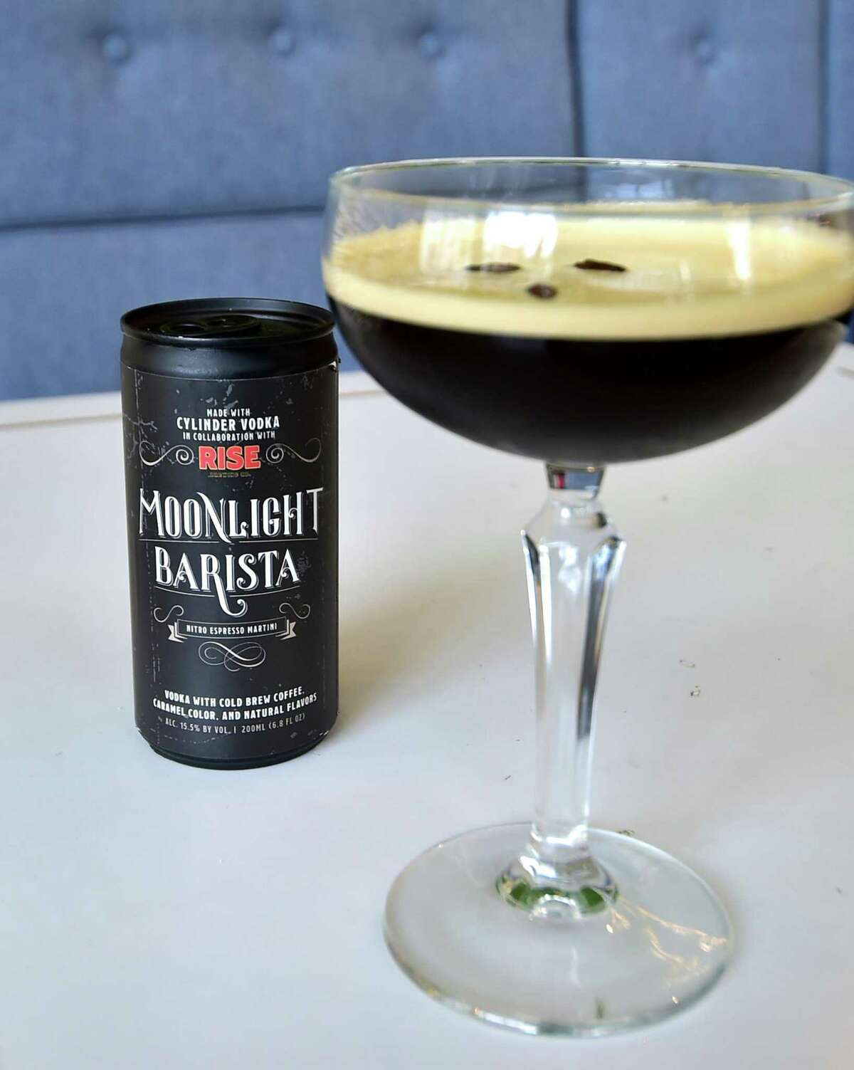 Moonlight Barista is a new nitro espresso martini produced by Stamford-based companies, CoreBev Group and Rise Brewing Co.