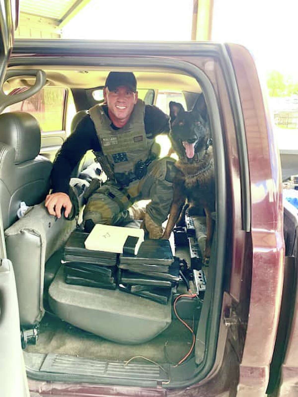 Police K9 Randy Officials seize $260M worth of fentanyl during I-10 traffic stop