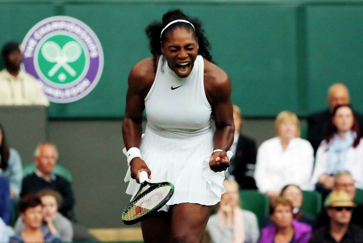 Serena Williams, celebrating at Wimbledon in 2016, wrote that “the countdown has begun” to the end of her tennis career.