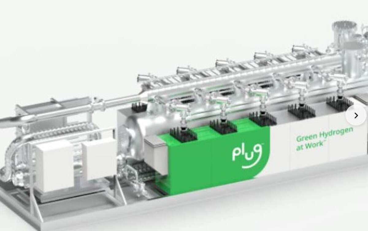 Plug Power uses electrolyzers like this to create hydrogen fuel.  