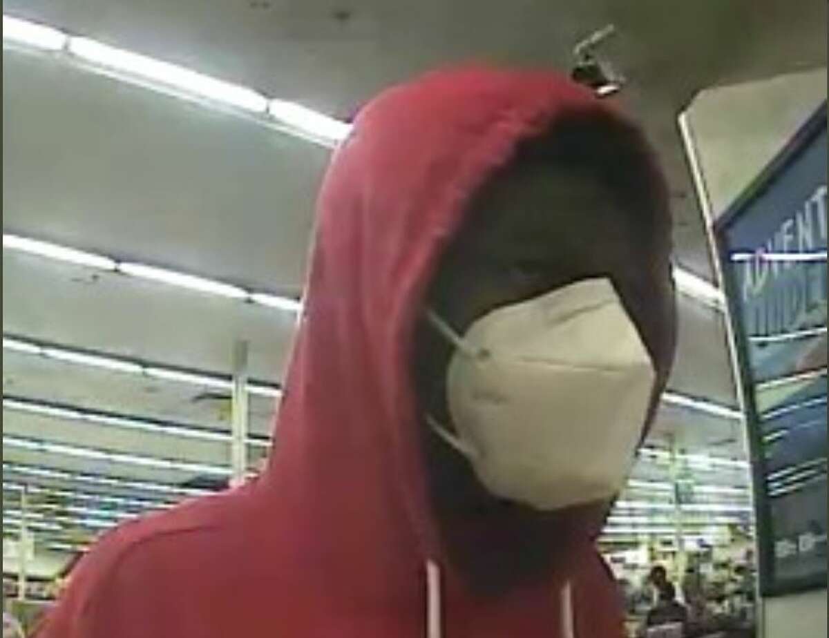 Have you seen him? The FBI is looking for the "Little Red Riding Hood" suspect after he was seen allegedly robbing a bank in Houston.