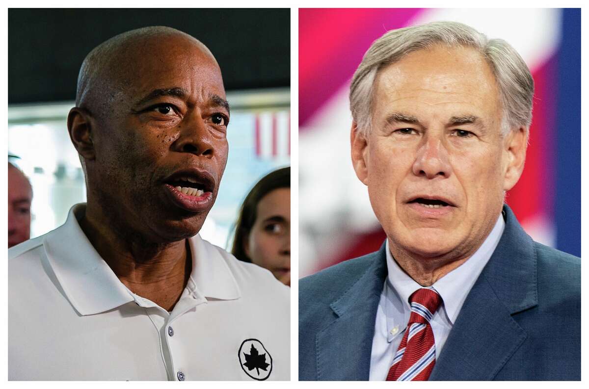 Eric Adams and Greg Abbott are locked in a war of words regarding an ongoing migrant bussing initiative undertaken by Texas leaders.