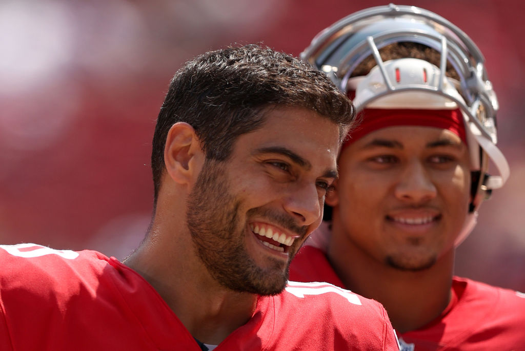 The badmouthing of 49ers QB Jimmy Garoppolo has already begun The badmouthing of 49ers QB Jimmy Garoppolo has already begun
