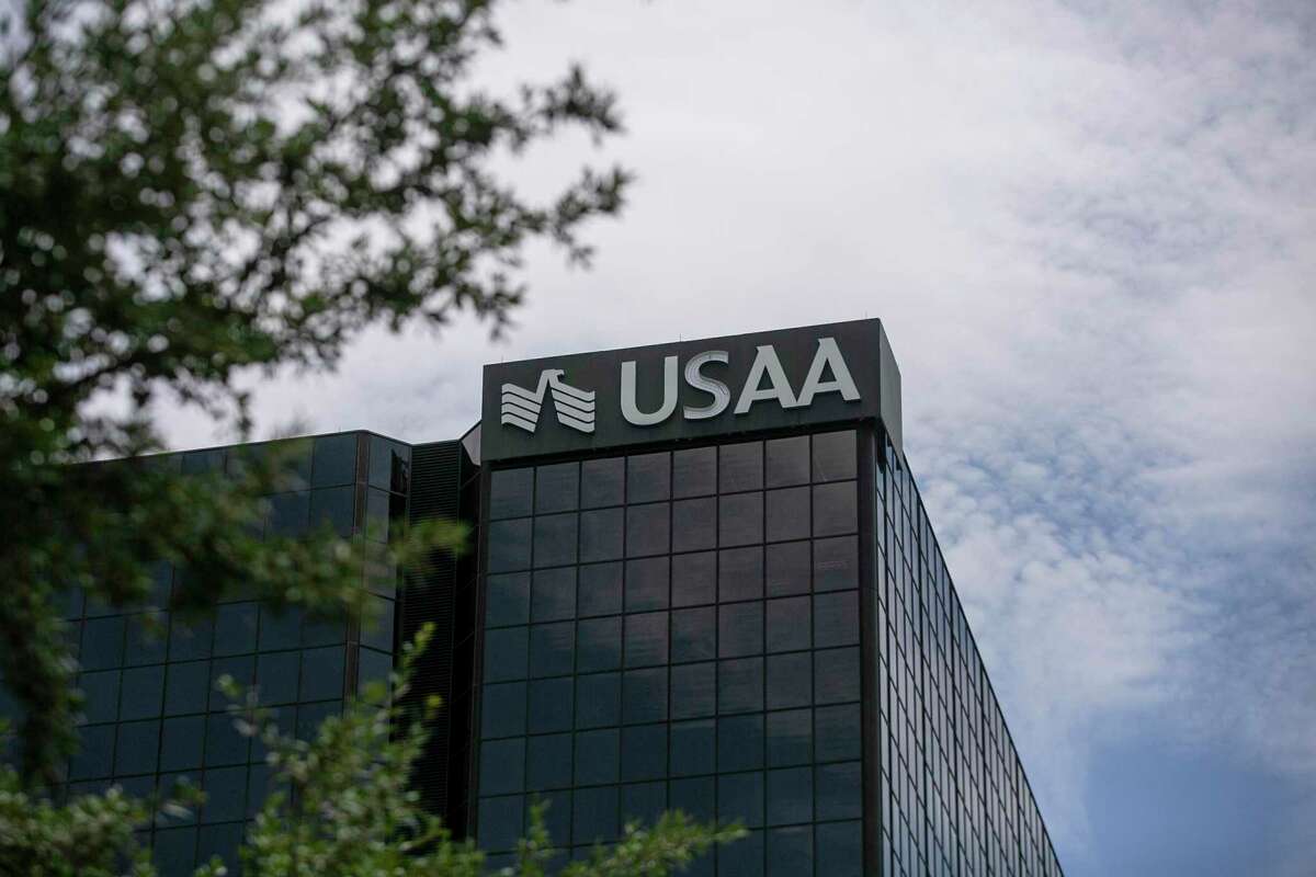 The downtown office of USAA. The San Antonio-based company has filed another lawsuit against a banking competitor it says is infringing on its patents for remote check deposit.