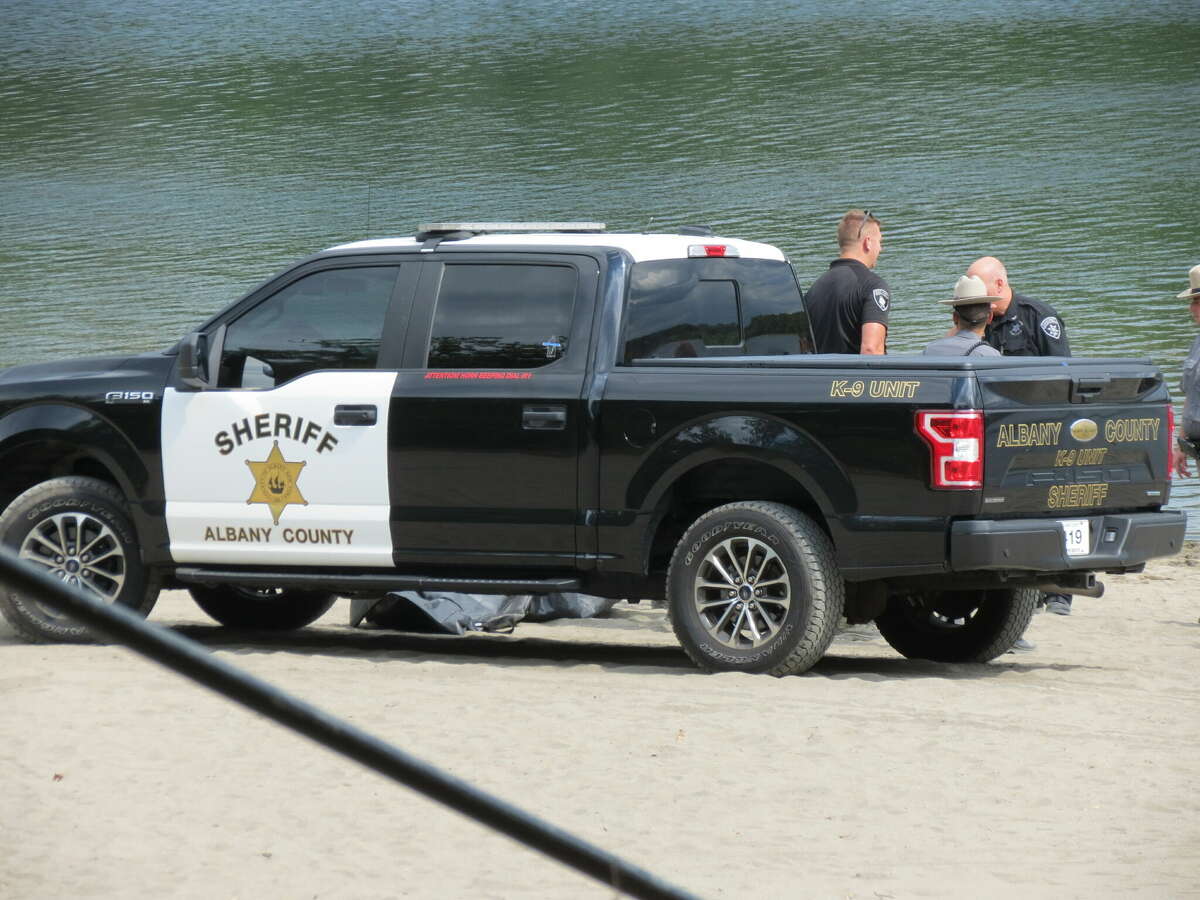 The Albany County Sheriff's Office and State Police divers responded to a report of a possible drowning at Thompson's Lake on Thursday, Aug. 11, 2022, in the town of Berne. The body of a man was pulled from the water.