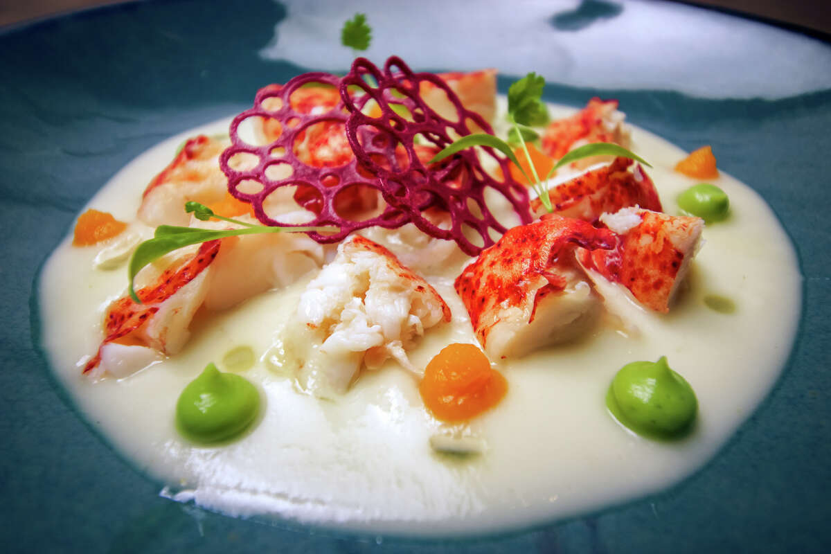 Lobster ceviche at Pacha Nikkei, a new restaurant at 10001 Westheimer serving nekkei cuisine which merges Peruvian and Japanese.