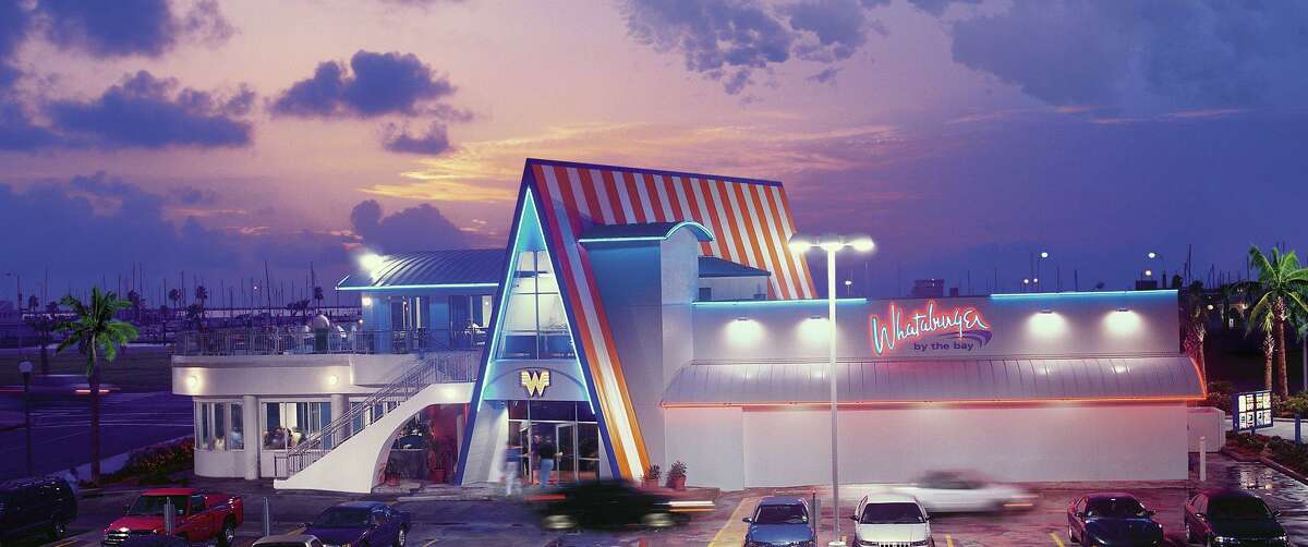 Corpus Christi’s two-story Whataburger by the Bay. The San Antonio company refers to the location as its “flagship.”