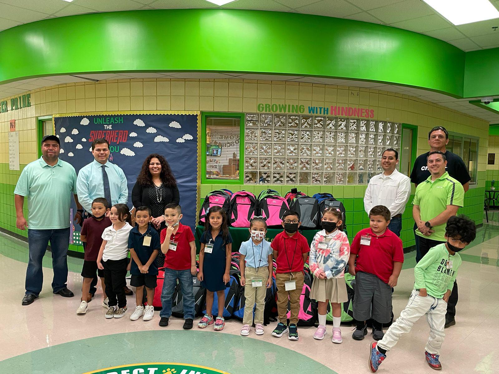 Students that show up without supplies receive backpacks - Vimarsana News